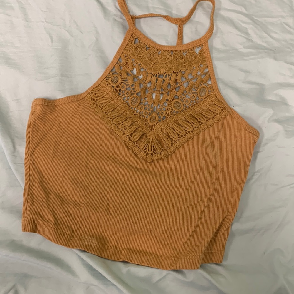 Gold Crop Top